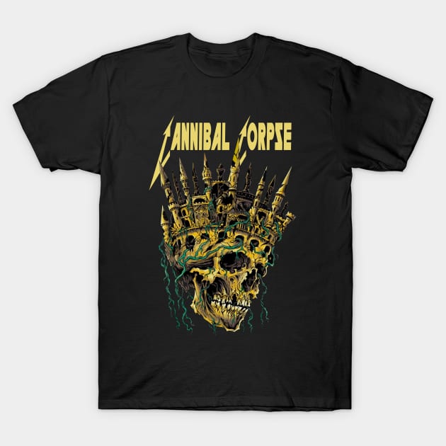 CANNIBAL CORPSE MERCH VTG T-Shirt by rdsgnnn